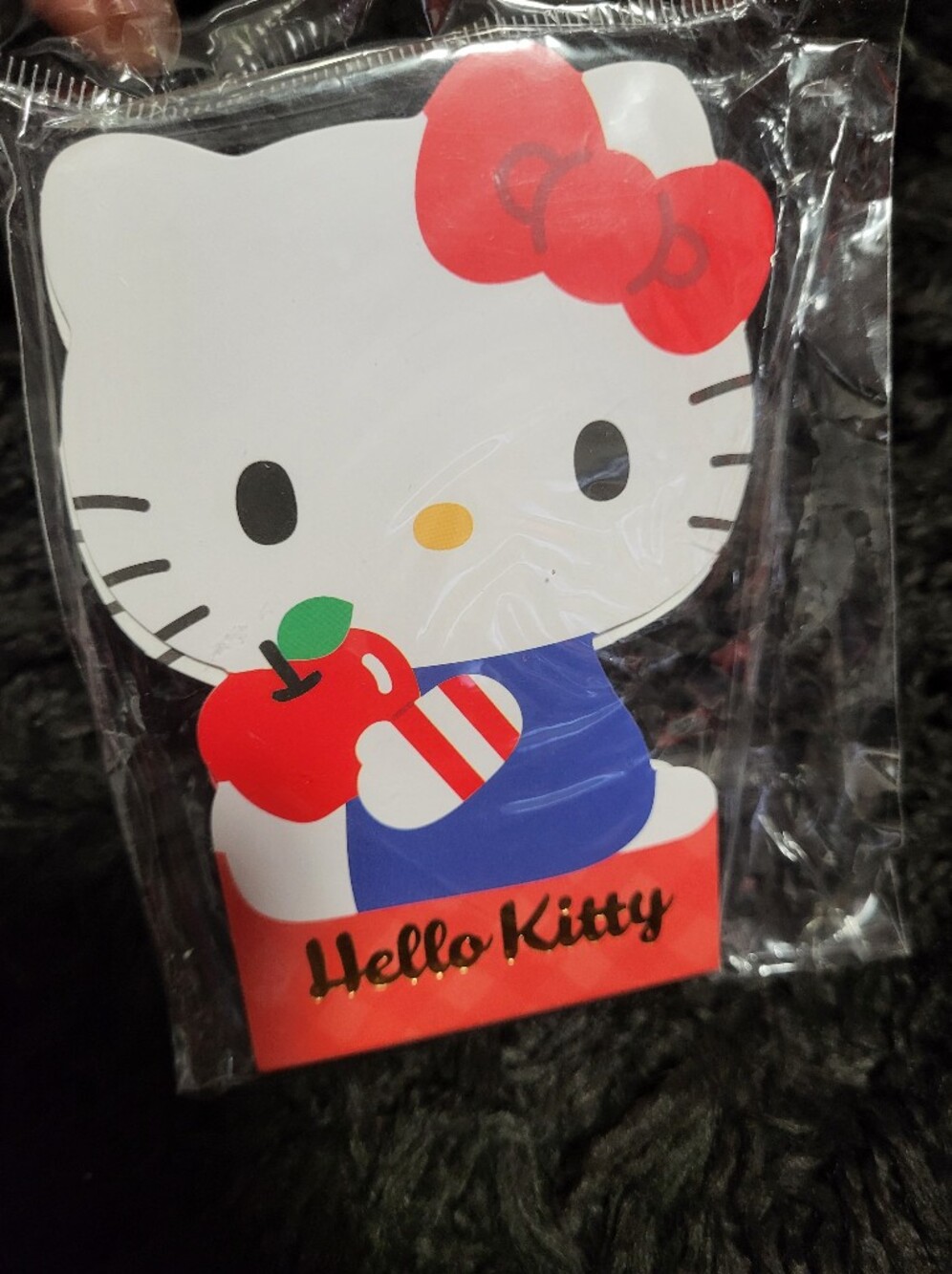 Sanrio Hello Kitty White, Red, Black Notepad